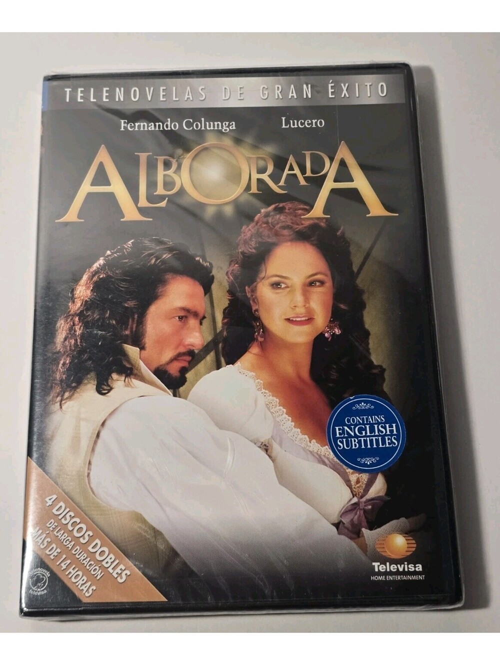 NEW Alborada DVD 4 Disc Telenovela Fernando Colunga Lucero English Subtitles